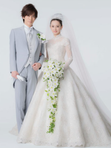 北川景子 結婚披露宴のウェディングドレスと髪型 画像あり 話題の
